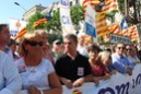 Manifestación a favor del Estatut