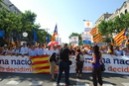 Manifestación a favor del Estatut