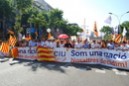 Manifestación a favor del Estatut