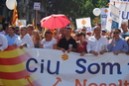 Manifestación a favor del Estatut